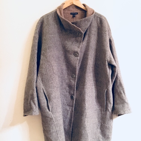 Eileen Fisher Alpaca Coat Deals, 58 